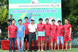 Joining Traditional Mini-Football 2016 - Organized by Thu Duc Business Association ( TBA )